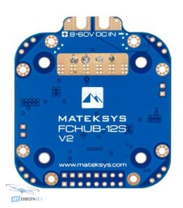 MATEKSYS FCHUB-12S V2 PDB detailed 3/4 view connectors at best shop