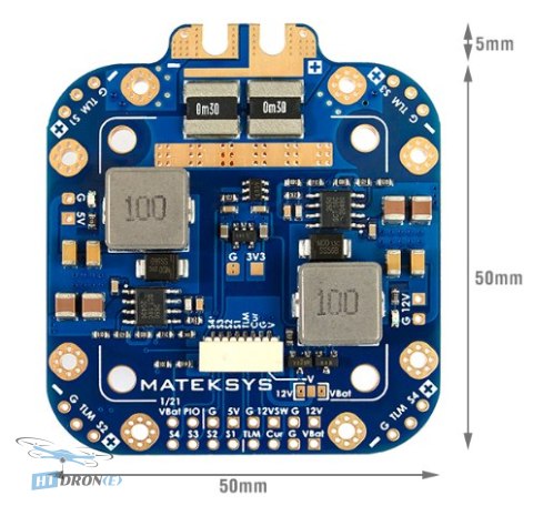 MATEKSYS FCHUB-12S V2 PDB упаковка аксесуари ціна в HTDRONE