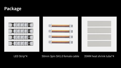 Programmable 2812 Arm LEDs SpeedyBee (4 Pcs)