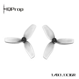 Propeller HQProp Ultralight Whoop 3-Blade 1.4X1.1X3 Grey (2CW+2CCW) 1MM Shaft