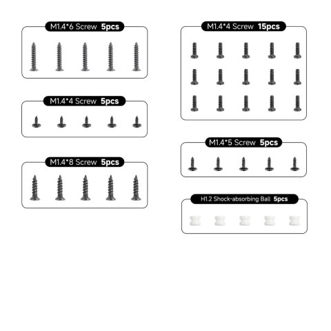 Screws Pack BetaFPV For Whoop Drone Aquila20