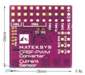 MATEKSYS CRSF-PWM-C konwerter sygnału widok z boku szczegóły złącza kup teraz HTDRONE