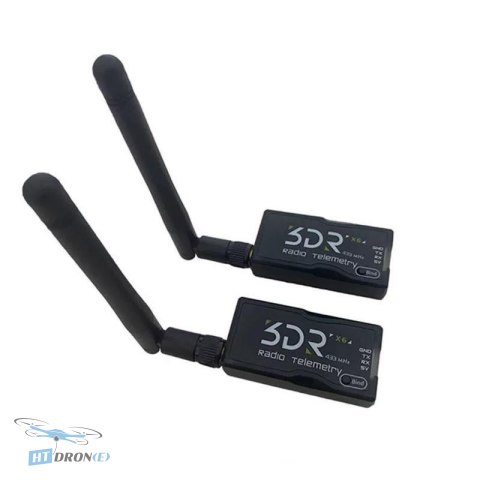 Модуль телеметрії 3DR Telemetry Radio 500mw 433Mhz роз'єми та деталі ціна в магазині HTDRONE
