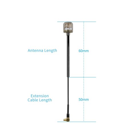 Antenna GEPRC Peano 5.8G RHCP, UFL 110mm