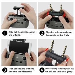 Antenna Signal Booster Yagi-Uda 5.8Ghz for DJI RC-N1 Remote controller