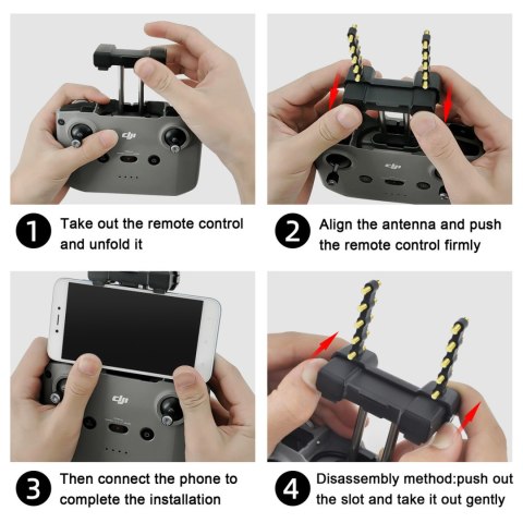 Antenna Signal Booster Yagi-Uda 5.8Ghz for DJI RC-N1 Remote controller