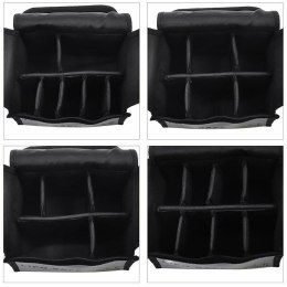 Battery Safety Bag Double-deck PVC Fireproof Cloth (20x12x13cm)