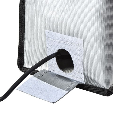 Battery Safety Bag PVC Fireproof Cloth (21.5x14.5x16.5cm)