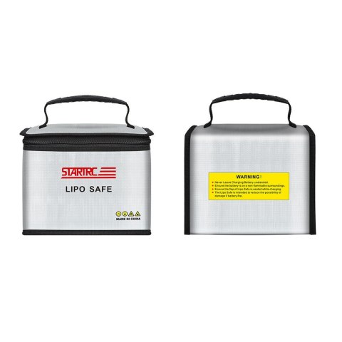 Battery Safety Bag PVC Fireproof Cloth (21.5x14.5x16.5cm)