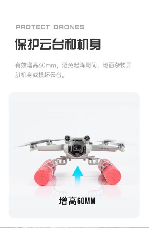 Float Kit/Landing gear for DJI Mini 3 Pro