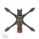 GEPRC GEP-MK5X-O3-Standard Coral Orange FPV frame detailed view buy now HTDRONE