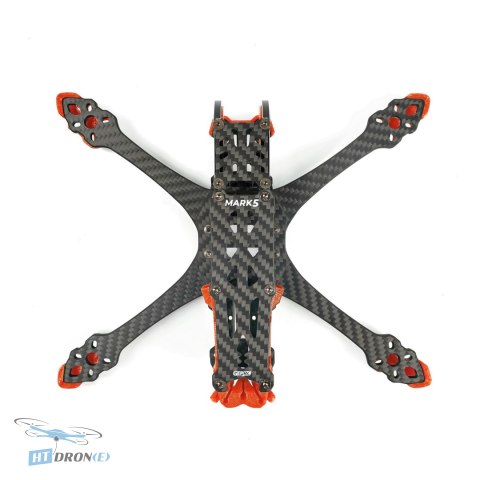 GEPRC GEP-MK5X-O3-Standard Coral Orange FPV frame detailed view buy now HTDRONE