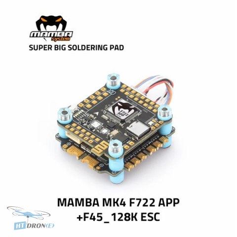 Diatone MAMBA MK4 F722APP 45A 6S 32bit 128K główny widok kup w HTDRONE