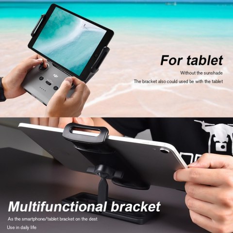 Tablet stand + Sunshade for DJI Mavic series remote controller