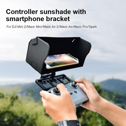 Tablet stand + Sunshade for DJI Mavic series remote controller