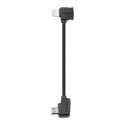 USB cable 10cm Lightning Black