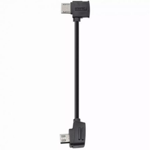 USB cable 10cm Micro Black