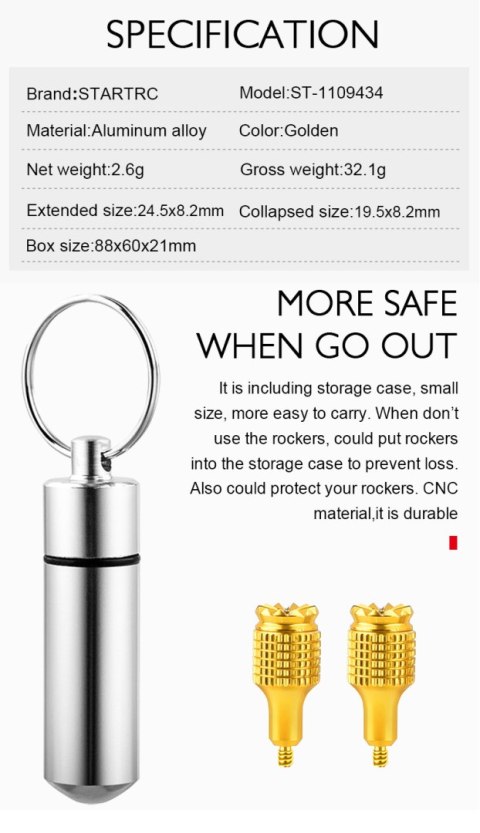 Adjustable Control Stick for DJI FPV, DJI Avata Controller