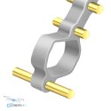STARTRC Yagi-Uda Antenna for DJI FPV - rear view with connector details, best price at HTDRONE