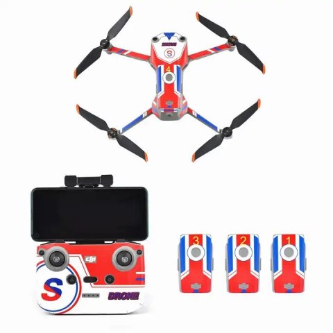 Body + Remote Controller Stikers for DJI Air 2S (style 1)