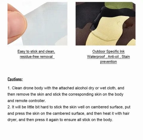 Body + Remote Controller Stikers for DJI Air 2S (style 5)