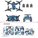 STARTRC naklejki stylizowane na dron DJI FPV i kontroler styl 1 najlepszy sklep