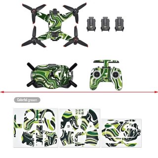 Body + Remote Controller Stikers for DJI FPV (Style 2)