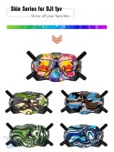 STARTRC naklejki DJI FPV Style 2 - detale mocowania na kontrolerze i dronie, kup teraz