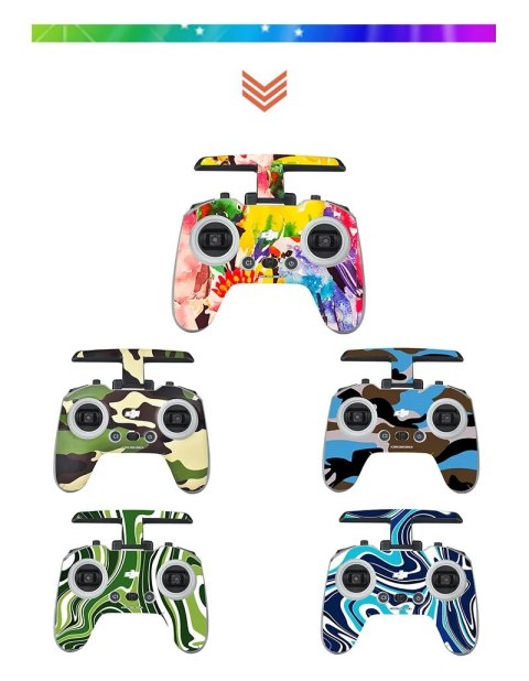 Body + Remote Controller Stikers for DJI FPV (Style 4)