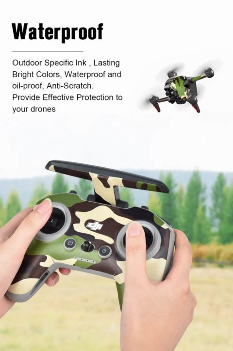 Body + Remote Controller Stikers for DJI FPV (Style 4)