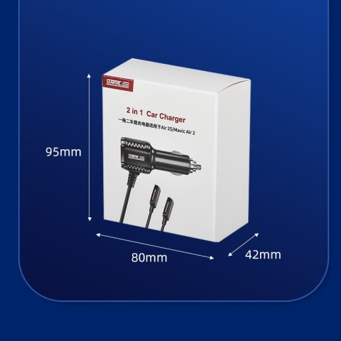 Car Charger 3-in-1 for DJI Mavic Air 2/2S