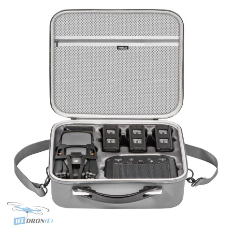 STARTRC Torba transportowa do DJI Mavic 3 Pro z kontrolerem DJI RC Pro szara główny widok