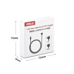 Data Cable 1.2M for DJI FPV Goggles 2/V2 (Lightning)