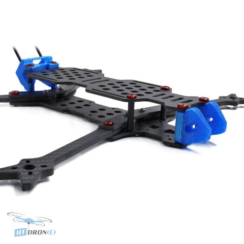 GEPRC GEP-LC7 Crocodile7 drone frame size comparison with accessories HTDRONE