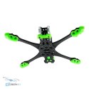 GEPRC Рама GEPRC GEP-MK5 PRO Green для дрона MARK5 - вид ззаду, деталі кріплення