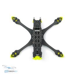 GEPRC GEP-MK5 PRO Yellow рама для дрона MARK5 - вид з трьох чвертей