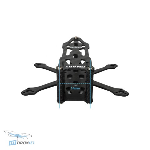 GEPRC GEP-ST16 rama FPV SMART16 górny widok detale konstrukcyjne HTDRONE