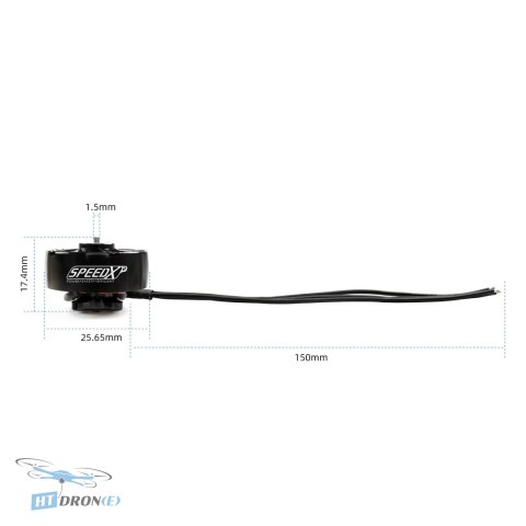GEPRC SPEEDX2 2105.5 3450KV FPV motor - packaging and accessories, kit contents