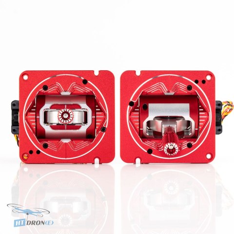 RadioMaster AG01 CNC Hall Gimbal set red best FPV drone gimbal buy now at HTDRONE shop