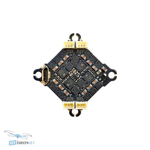 GEPRC TAKER F411 8Bit 12A AIO FC connectors ports rear view