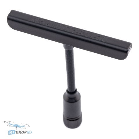 RadioMaster Antenna RadioMaster 2.4GHz T Atenna RP-SMA widok z tyłu i złącze RP-SMA