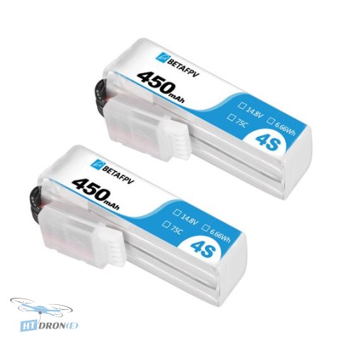 Bateria BETAFPV LiPo 4S 14.8V 450mAh 75C XT30 najlepszy wybór w HTDRONE