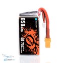Side view of BETAFPV LiPo 4S 850mAh 75C XT30 battery price at HTDRONE