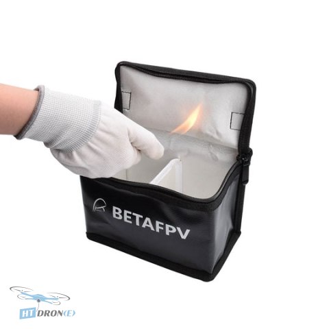 BETAFPV Battery Safety Bag BETAFPV torba ochronna na akumulatory FPV widok z boku sklep HTDRONE