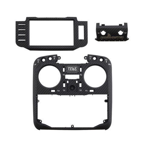 Faceplate set RadioMaster TX16s MKII Carbon