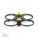 Задній вигляд FPV рами SpeedyBee Bee35 3.5 дюйма з місцем для електроніки