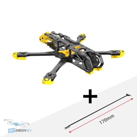 SpeedyBee Master 5 HD yellow FPV frame with 170mm cable for DJI O3 buy at HTDRONE