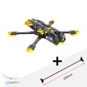 SpeedyBee Master 5 HD yellow FPV frame main view buy now at HTDRONE