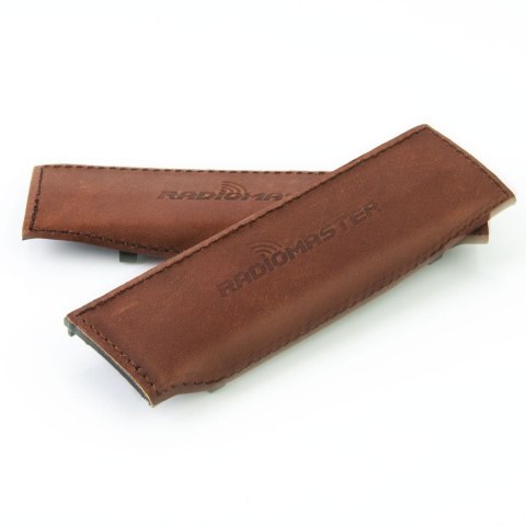 Leather side grips RadioMaster for TX16s Brown