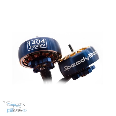 SpeedyBee Motor 1404 4500KV widok z tyłu z przewodami silnika FPV HTDRONE